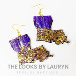 LSU earrings