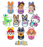 personalized easter basket tag