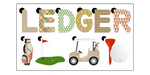 personalized golf puzzle