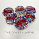 legends earrings - the looks by lauryn