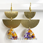 lsu earrings wholesale - the looks by lauryn
