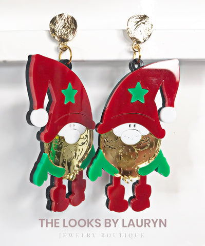 gnome elf earrings | the looks by lauryn