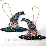 Halloween Witch Hat Earrings