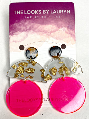  band tee earrings - the looks by lauryn