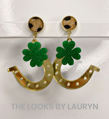 Lucky St Patrick’s Day Earrings
