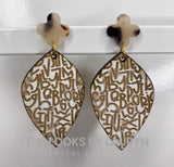 abc earrings