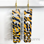 Tiger Stripe Earrings