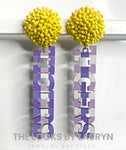 Pom Pom Tigers Earrings