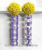 Pom Pom Tigers Earrings