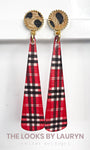 Lumberjack Plaid Earrings