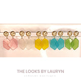 Striped Tutti Fruity Earrings - The Looks by Lauryn